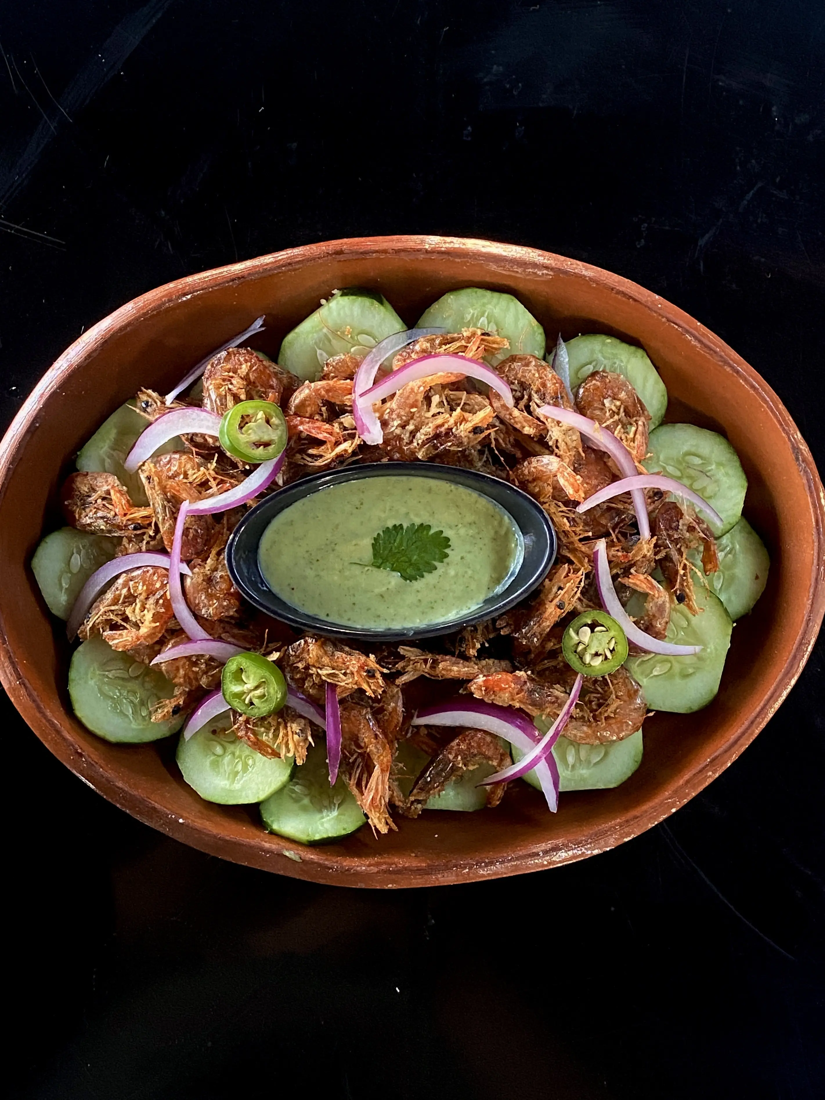 Camarones a la Cucaracha